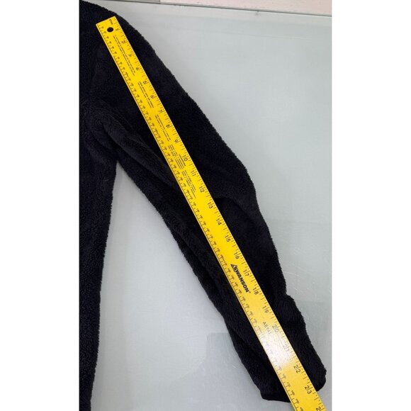 The North Face Osito Jacket Women's Medium M Fleece Black Full Zip Fuzzy Sherpa - Picture 7 of 7